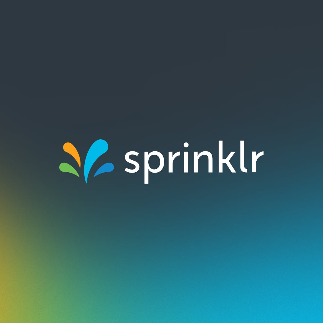 Sprinklr product interface