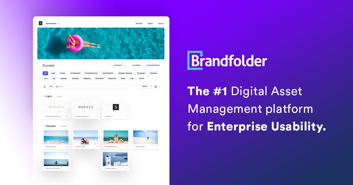 Brandfolder product interface